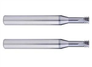 three teeth thread mills